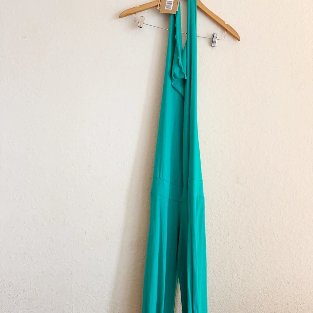 Aria Lattner Sea Foam Jumpuit One Size - Picture 2 of 8